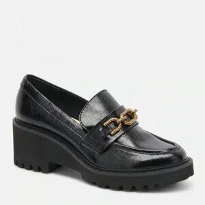 Dolce Vita Harlen Loafer - Midnight Crinkle Patent US Women Size 8